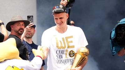 Nikola Jokic Dropped Perfect F-Bomb to Describe How Much Fun He Was Having at Nuggets’ Parade