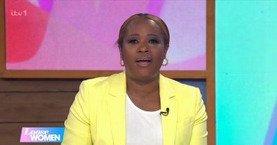 Charlene White stops Loose Women to deliver 'heartbreaking' news