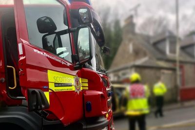 Nine vehicles sent to fight forest fire in Dumfries and Galloway