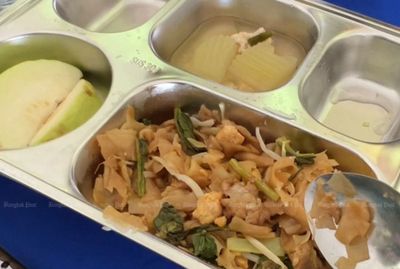 School serves substandard lunches