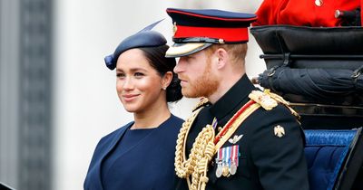 Meghan Markle's engagement ring upgrade from Harry she debuted at Trooping the Colour