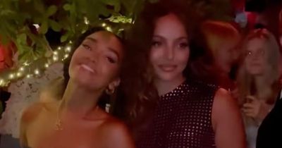 Leigh-Anne makes emotional speech about Jade amid 'missing' Little Mix stars at single launch