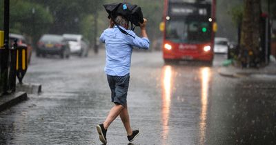 New thunderstorm warnings cover parts of UK as 30C heatwave set to end