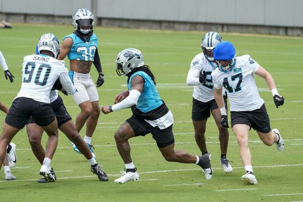 Panthers' projected offensive depth chart following minicamp