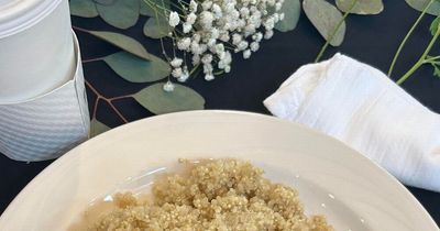 Wedding guest gobsmacked by 'insulting' vegan meal with half-empty plate