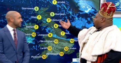 Big Narstie needs help with 'basic geography' as he wanders on weather forecast