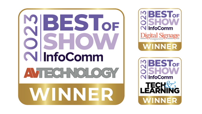 AV Technology, Digital Signage, and Tech&Learning Announce Winners of InfoComm 2023 Best of Show