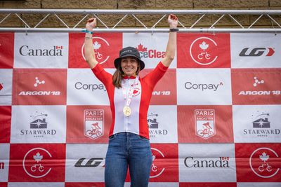Clarke and L’Esperance win at Canada's Blue Mountain Gravel World Series round