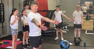 Kilmarnock personal trainer working hard to educate kids about health and fitness