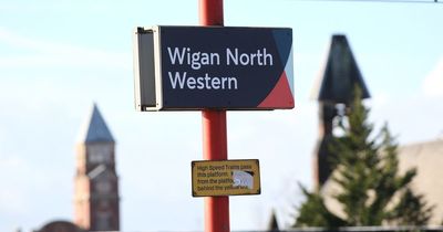 Woman dies after being hit by a train at Wigan station