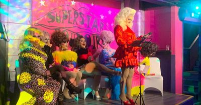 Brutal drag queen roast where the audience members are the victims