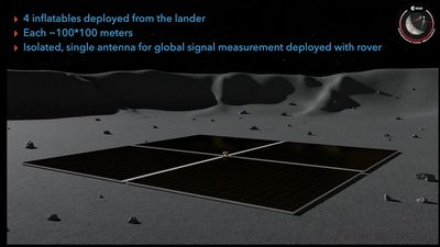 Inflatable moon telescope could peer into universe's Dark Ages