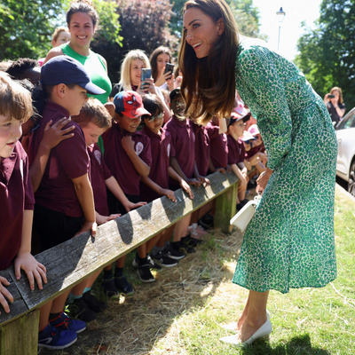 Princess Kate Just Brought the Summer Heat in a Leopard Print Dress
