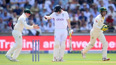 WATCH: England's Harry Brook gets out in a bizarre fashion in first Ashes Test