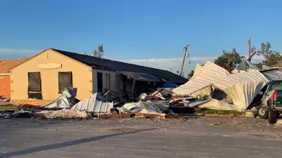 Texas Tornado Leaves One Dead And Over A Dozen Injured