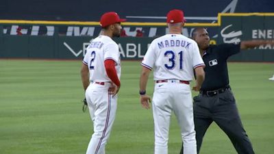 Three Rangers Ejected in a Span of One Minute in Chaotic Scene After Strikeout