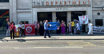 Medical centre campaigners vow 'the fight goes on' in demonstration