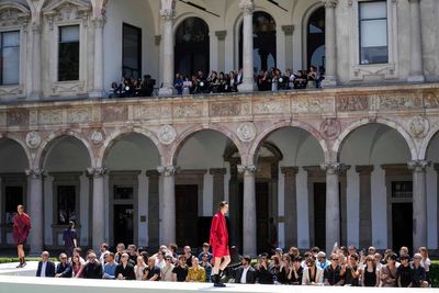 Valentino challenges masculine notions, opening Milan Fashion Week menswear previews