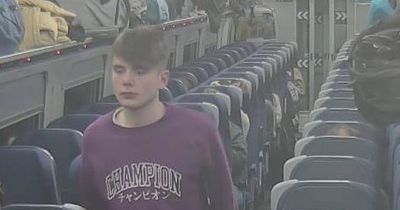 Police hunt for teen with retro style jacket after incident on Edinburgh train