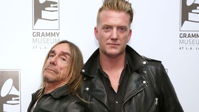 Queens Of The Stone Age's Josh Homme recalls a shirtless Iggy Pop eating steak with his bare hands in a posh restaurant, then getting told off for having his nipples out