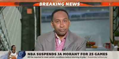 Stephen A. Smith had the most meme-worthy reaction to Ja Morant suspension: ‘Nobody believes you, bro’