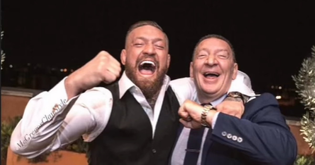 Conor McGregor's father Tony wishes himself a happy…