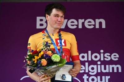 Belgium Tour: Wærenskjold wins stage 3 time trial as Mathieu van der Poel takes GC lead