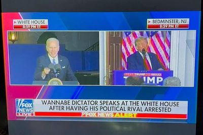 Fox News producer out after onscreen message calling President Biden a 'wannabe dictator'