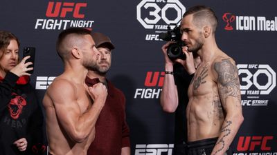 UFC on ESPN 46 faceoff highlights, photo gallery from Las Vegas