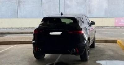 Outraged shoppers teach selfish driver a lesson after he parked across two spaces