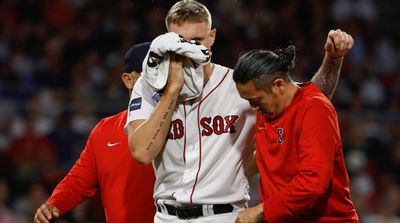 Red Sox Starter Exits Game vs. Yankees After Taking Line Drive to Face