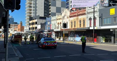 Hunter Street evacuation ends as firefighters clear the scene