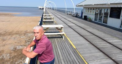 Dad feels like 'he's in an apocalypse' as livelihood left stranded on empty pier
