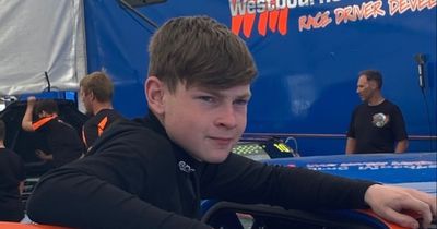 Dublin teenager dominates opening stages of British race car competition
