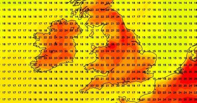 Met Eireann in new ‘heatwave’ update as maps give date ‘much warmer’ weather on way for Ireland