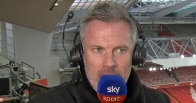 Jamie Carragher pays tribute to Martin Tyler with Everton and Liverpool points