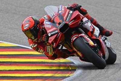 MotoGP German GP: Bagnaia takes pole, Marquez crashes three times