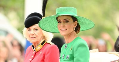 Kate Middleton wows in green after shunning military uniform at Trooping the Colour