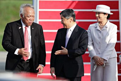 Japanese emperor begins state visit to Indonesia