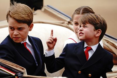 How Prince Louis stole the show again at King Charles’ first Trooping the Colour since becoming monarch