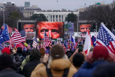 Participants at Trump's Jan. 6 rally push false election claims in Virginia legislative campaigns