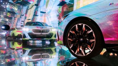 BMW Presents Electric AI Exhibition Featuring The i5 At Art Basel 2023