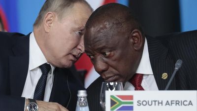 South African president arrives in Russia as part of peace mission