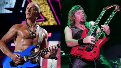Phil Collen talks about Iron Maiden guitarist Adrian Smith's audition for Def Leppard: "Adrian's great"