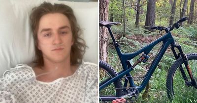 Gosforth man, 19, has his beloved mountain bike stolen after falling from it and breaking his back