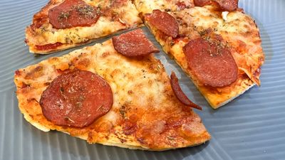 This air fryer pizza is so tasty it's convinced me to ditch my takeout