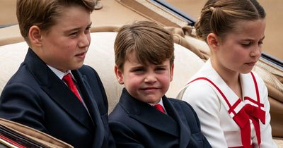 Prince Louis steals the show at Trooping the Colour as he salutes crowds