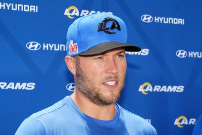 Matthew Stafford’s glowing teeth at the US Open were the talk of Twitter