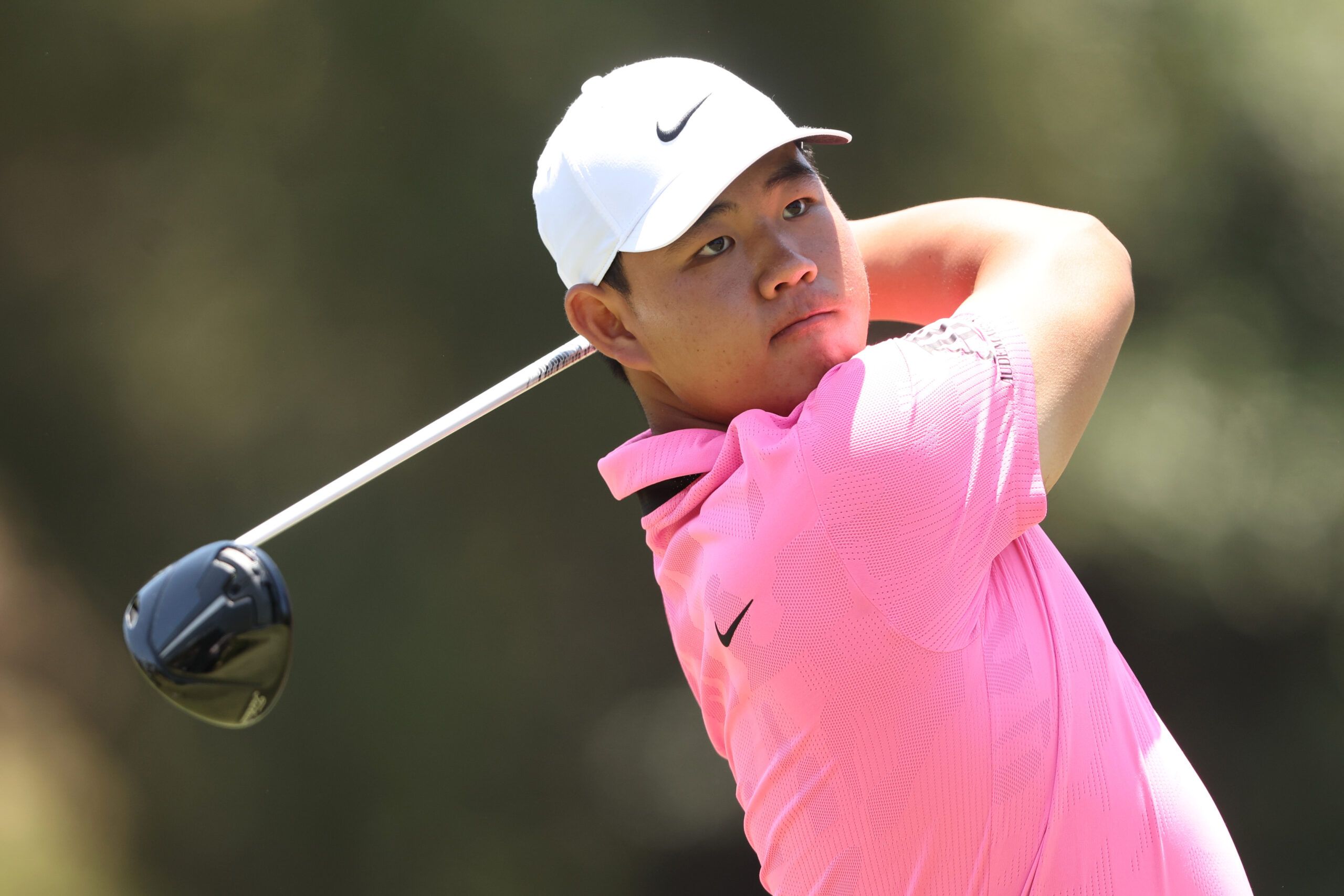 Tom Kim’s 29 ties U.S. Open 9hole scoring mark during…