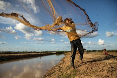 How a canal is bringing water, fish and hope to farmers in Cambodia